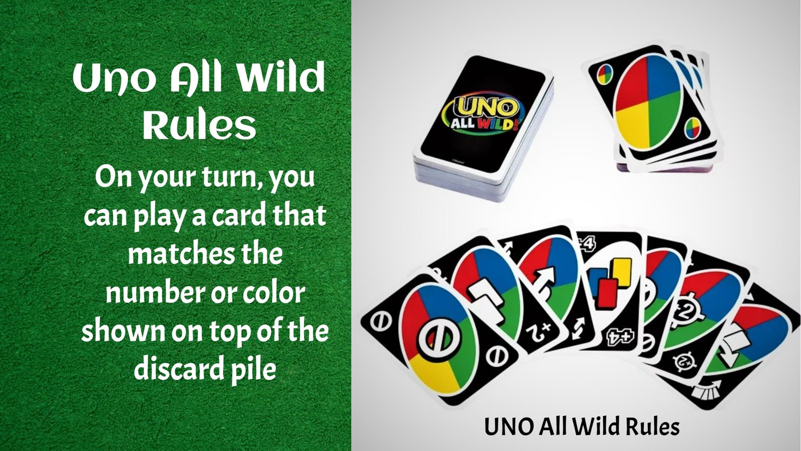 Uno All Wild Rules - Uno Rules