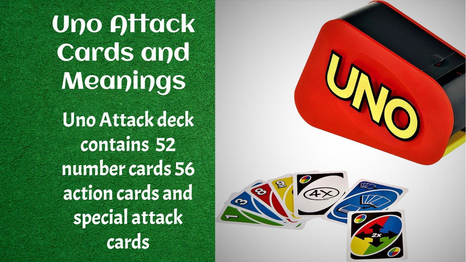 All UNO Attack Cards Meaning - Learning Board Games
