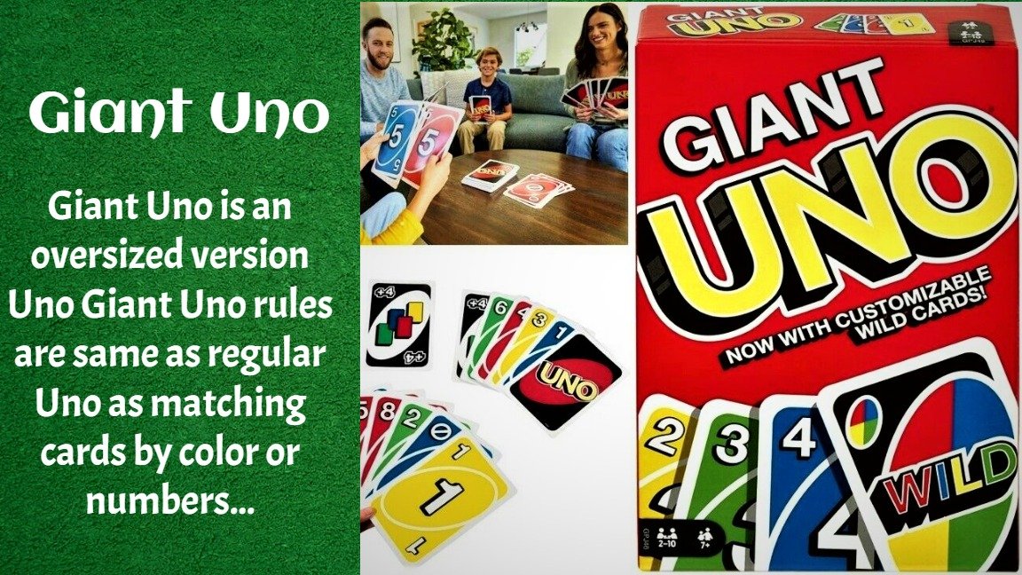 Giant Uno Card Game 