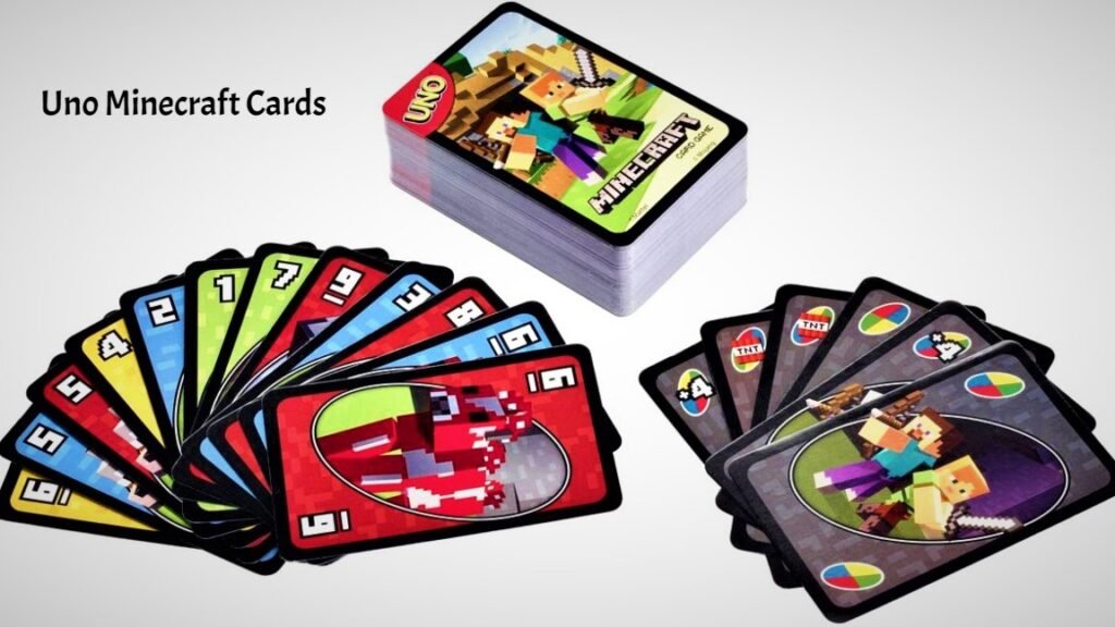 Uno Minecraft Rules Cards And Instructions 1 Minecraft Uno Cards