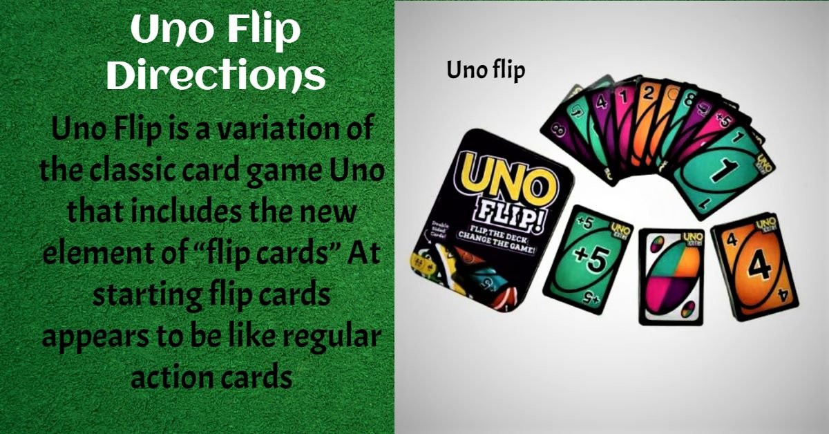 Uno Flip Directions And Instructions