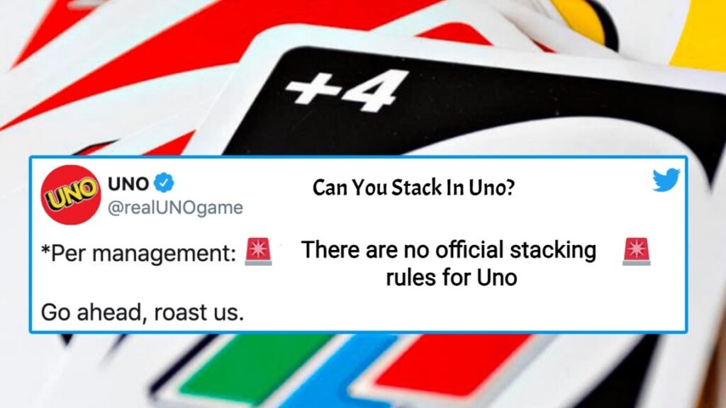 Uno Stacking Rules Can You Stack In Uno