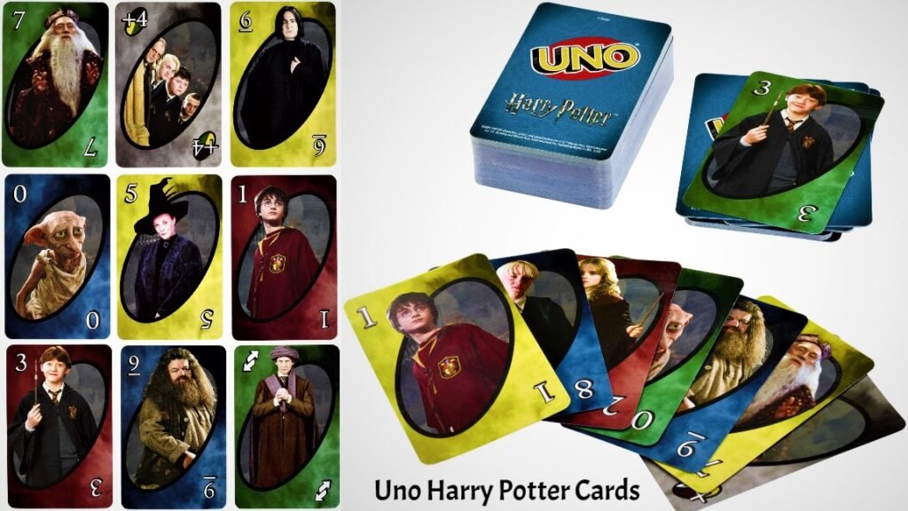 UNO: Harry Potter Game Tin Complete Includes Instructions With Special Rule