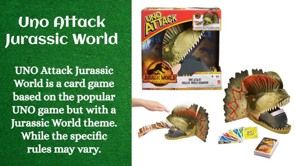 Uno Attack Jurassic World