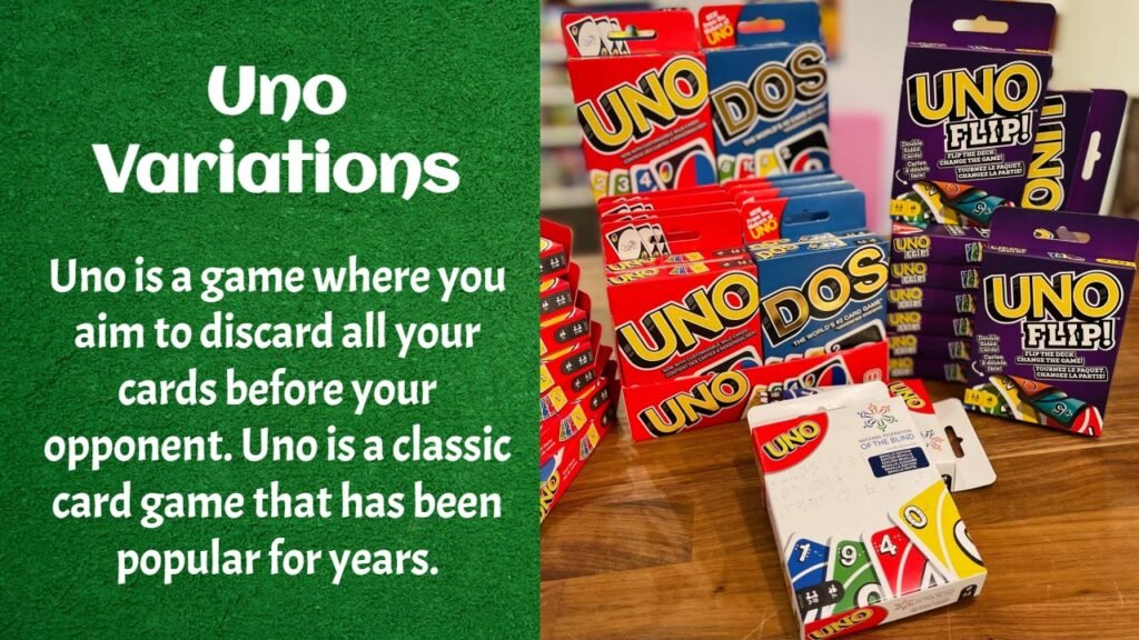 Uno Rules And Cards - Learning Board Games