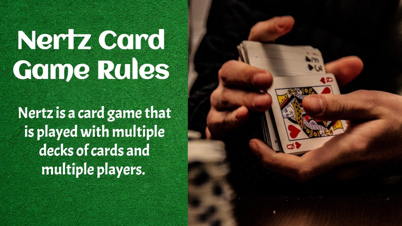 Nertz Card Game Rules And Cards Learning Board Games