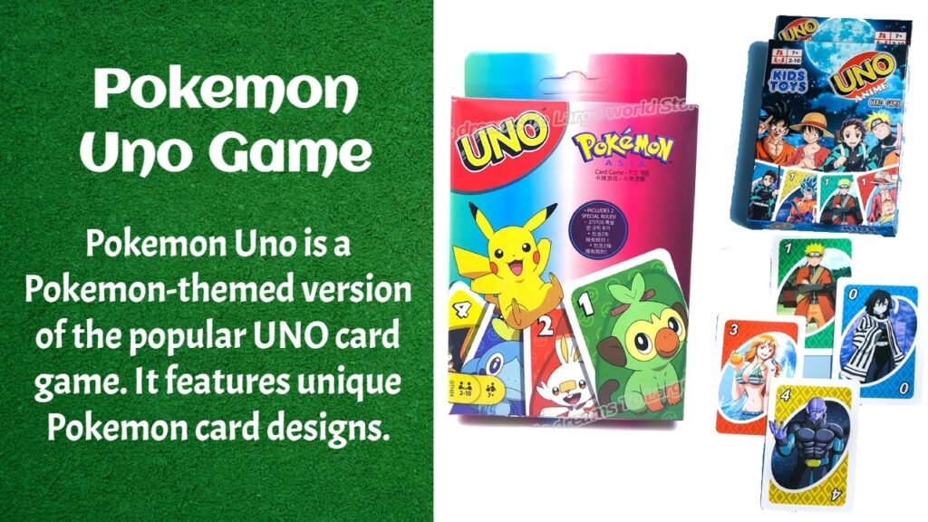 Pokemon Uno Game