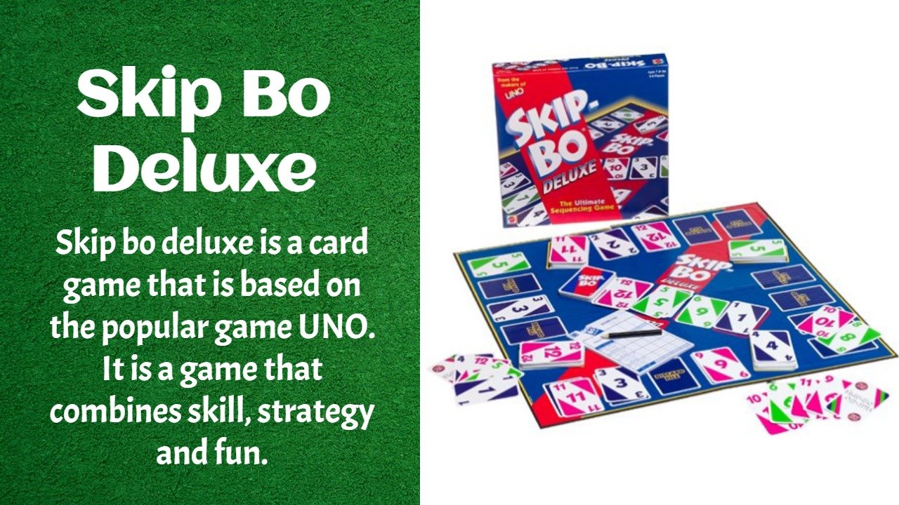  Mattel Games Skip-Bo Masters Card Game for Family