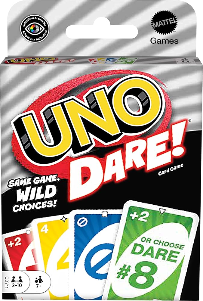 The UNO Dare Rules And Cards