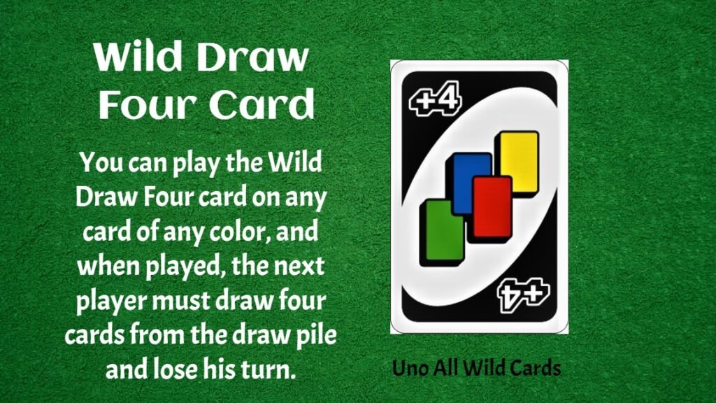 wild draw four card