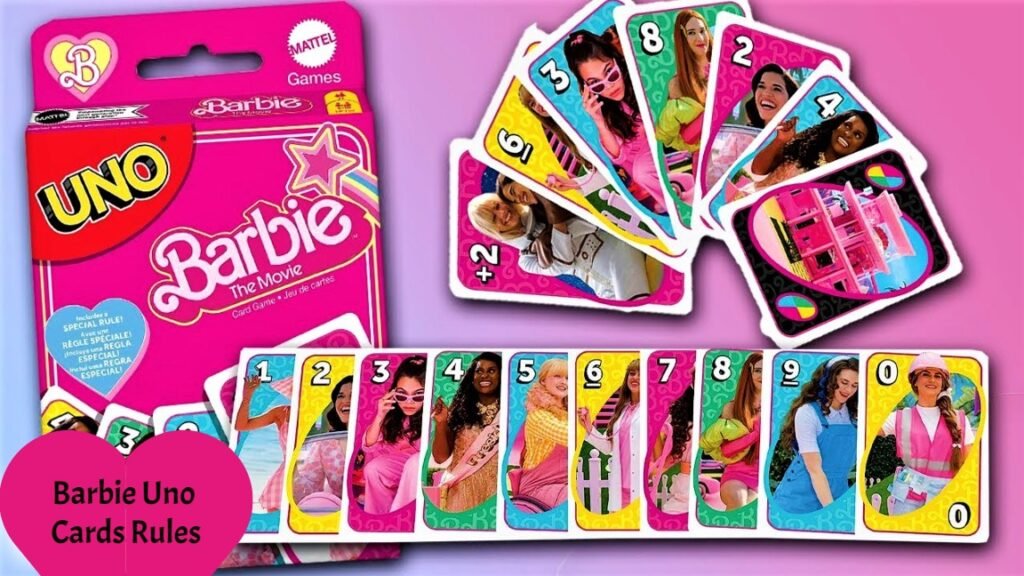 barbie uno cards rules