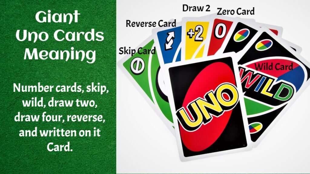 Giant Uno Cards Meaning