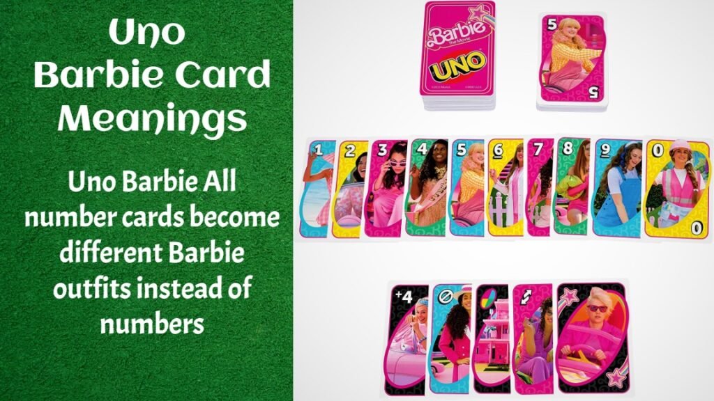 Barbie Uno Card Meanings