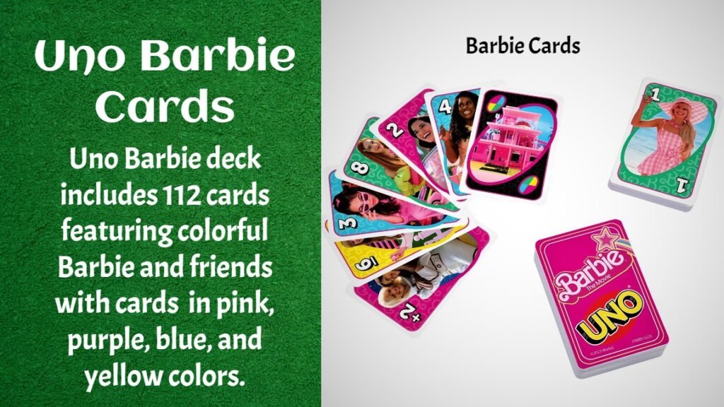 Barbie Uno Cards