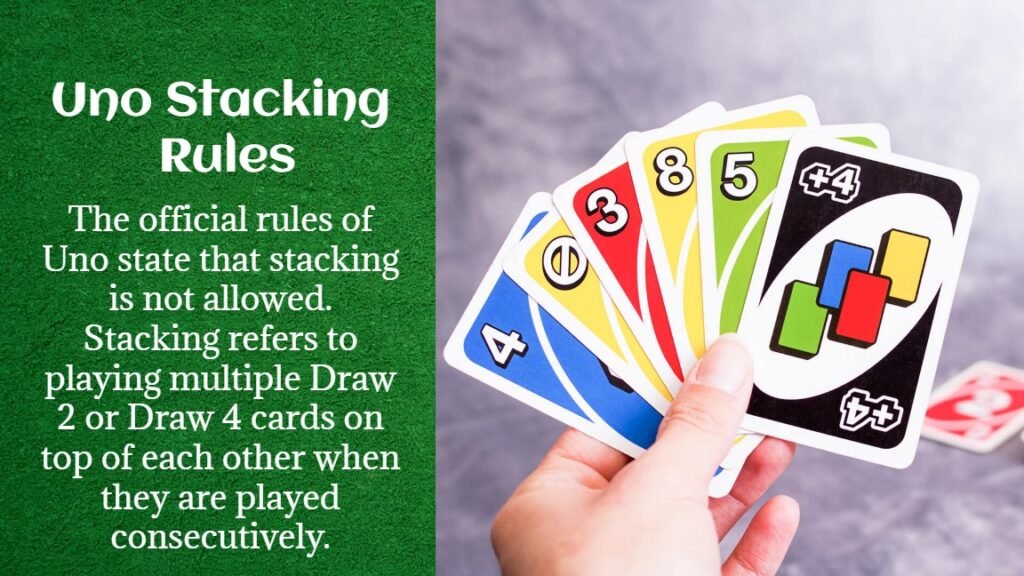 Uno Stacking Rules