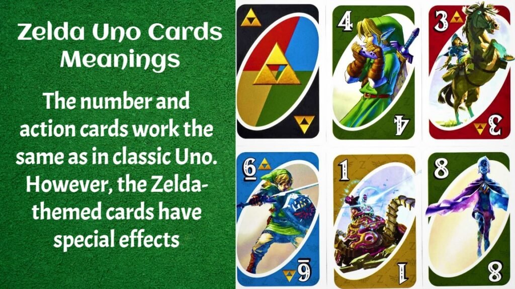 Zelda Uno Cards Meanings