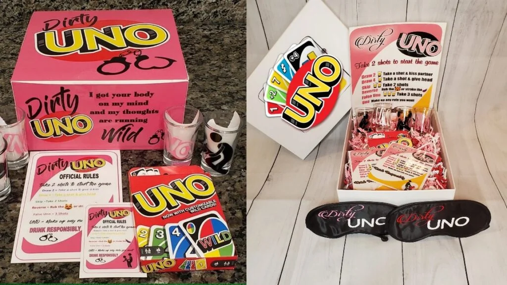 Strip UNO, Dirty UNO (All Adult UNO Variations Ideas And Cards)