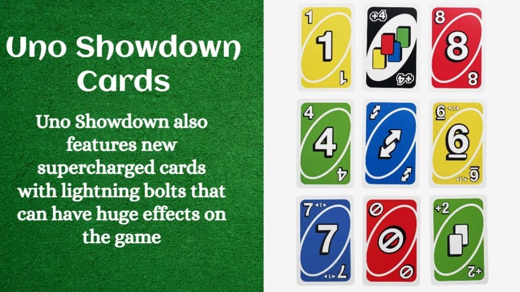 Uno Showdown Cards