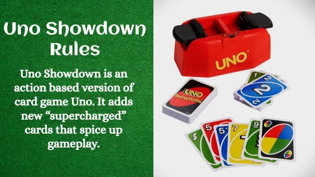 Uno Showdown Rules