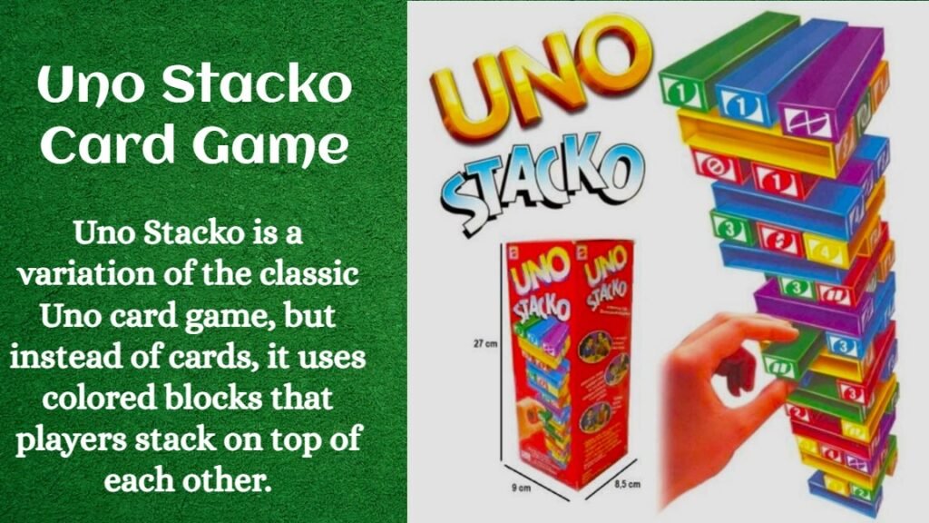 Uno Stacko Card Game