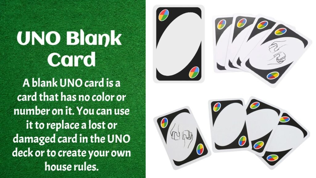 UNO Blank Card Rules
