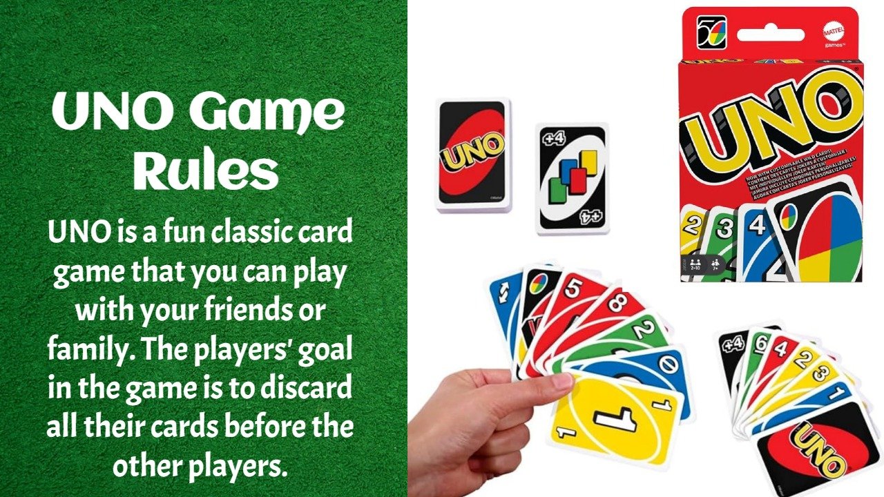 The UNO Game Rules Plus Other UNO Rules