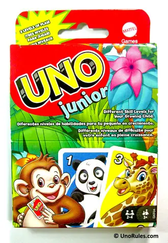UNO Junior Rules and Cards
