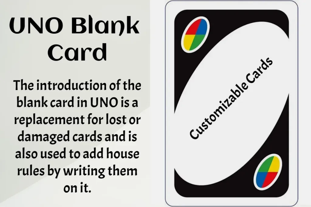 UNO Blank Card Rules And Ideas