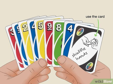 UNO Shuffle Hands Card Rules
