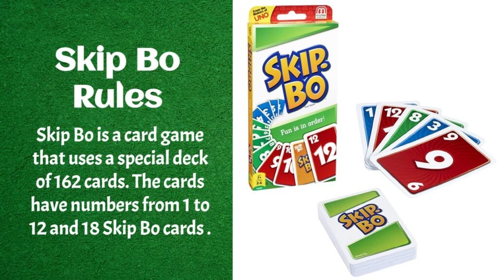 Skip Bo Rules And Cards