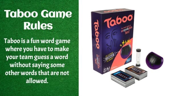 How To Play Taboo (Taboo Rules And Cards) - Learning Board Games