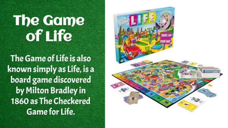 The Game Of Life Rules And Instructions - Learning Board Games