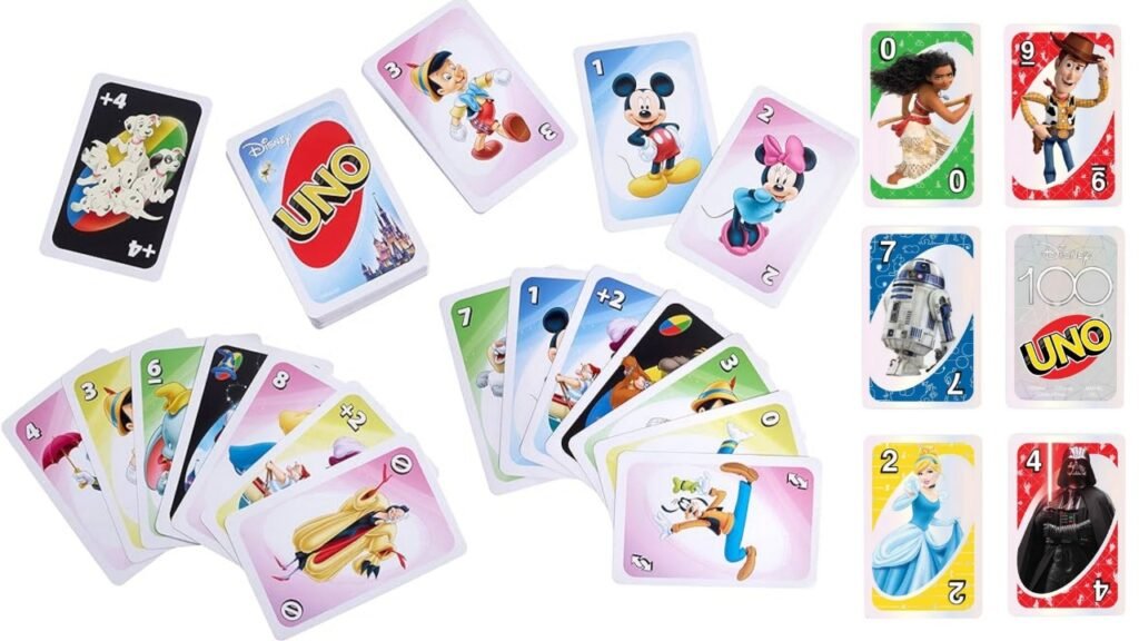 UNO Disney 100 Cards And Rules