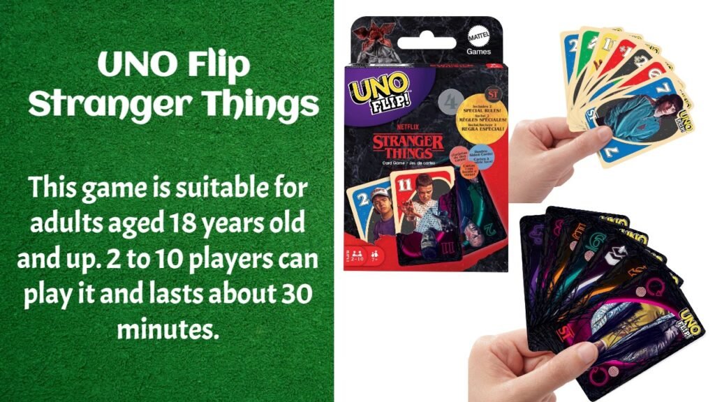 UNO Flip Stranger Things