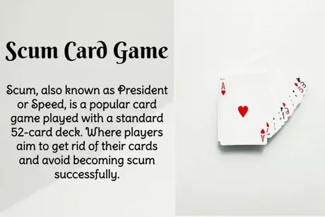 Scum Card Game Rules And Cards