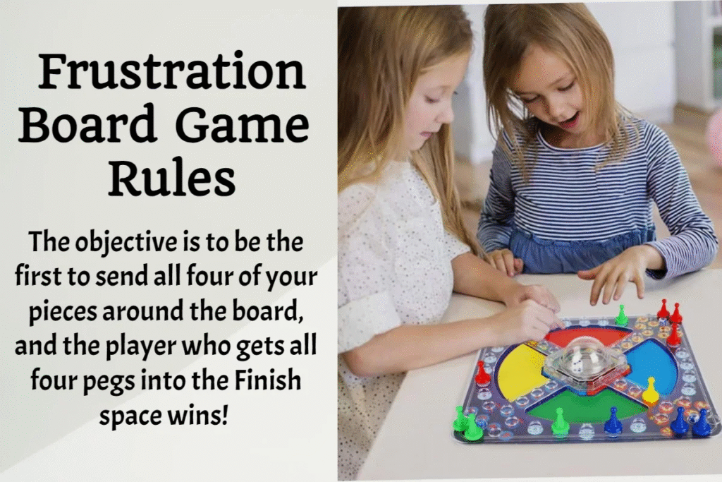 The Rules Of Frustration Board Game (Frustration Rules, How to Play)