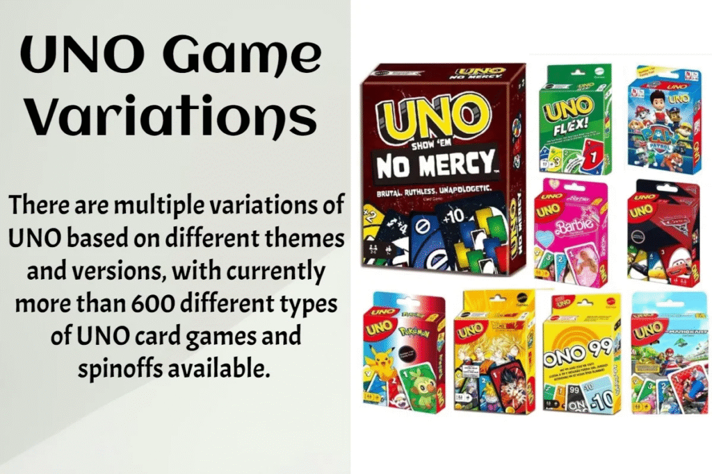 The UNO Variations And Their Rules