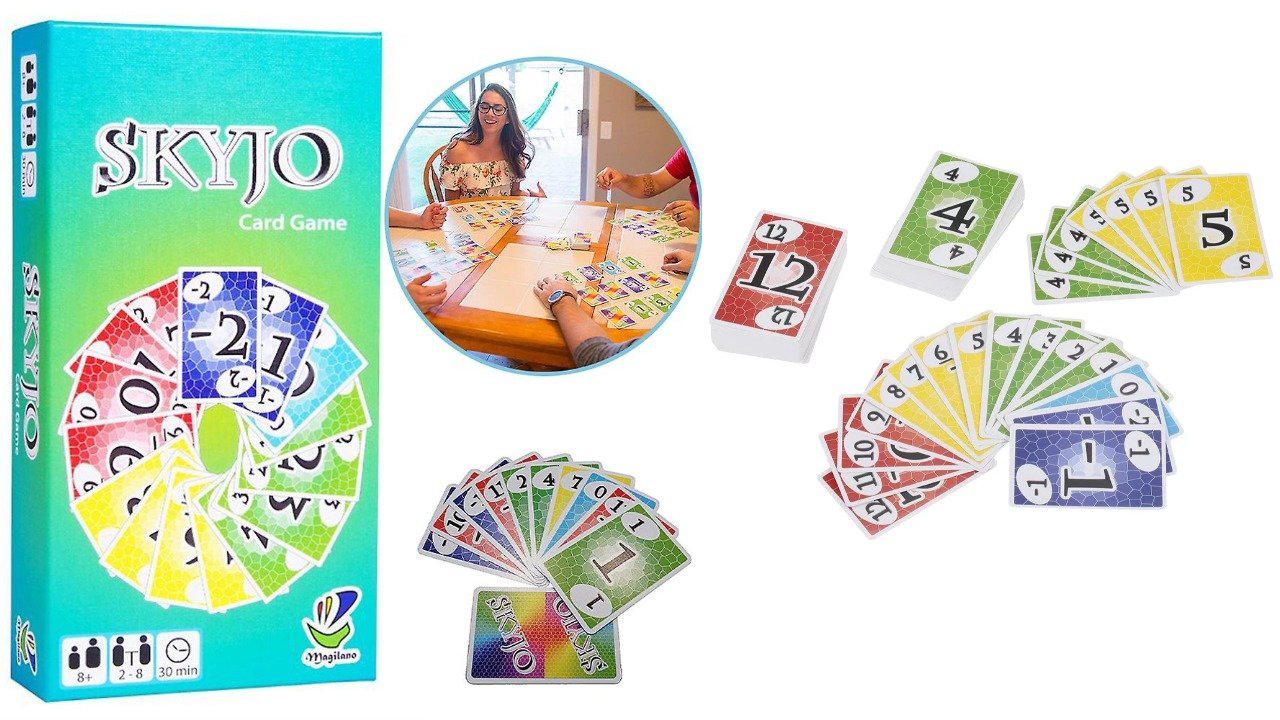 The Skyjo Game Rules And Cards Learning Board Games