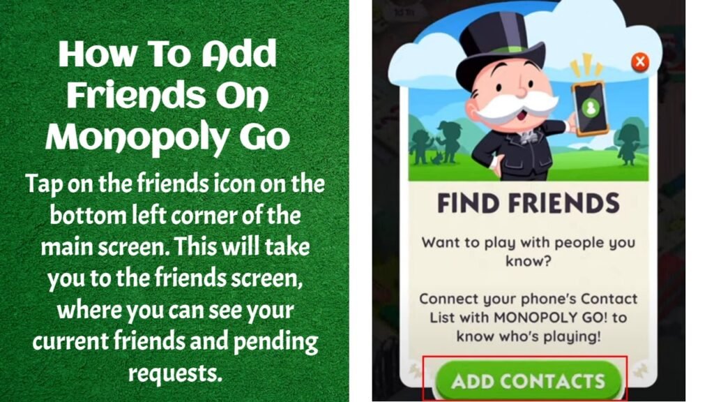 How To Add Friends On Monopoly Go