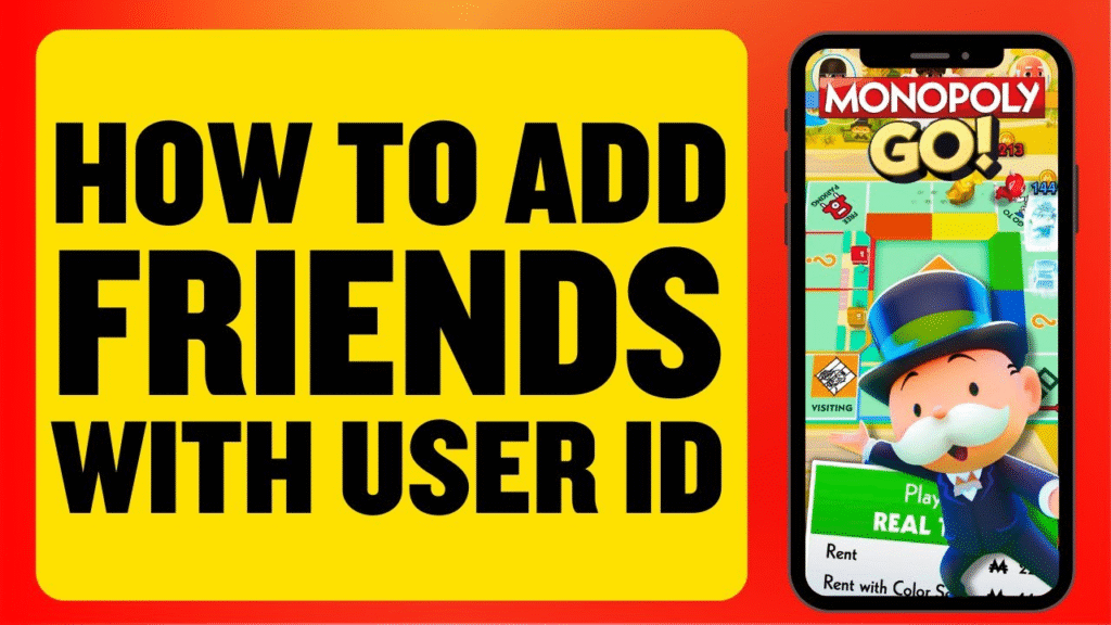 How To Add Friends On Monopoly Go