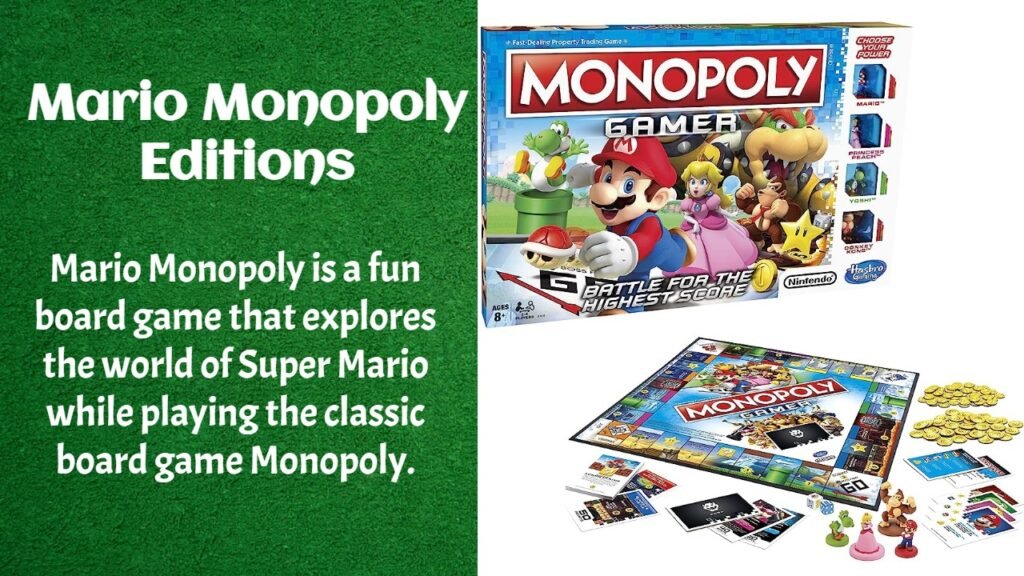 Mario Monopoly Editions