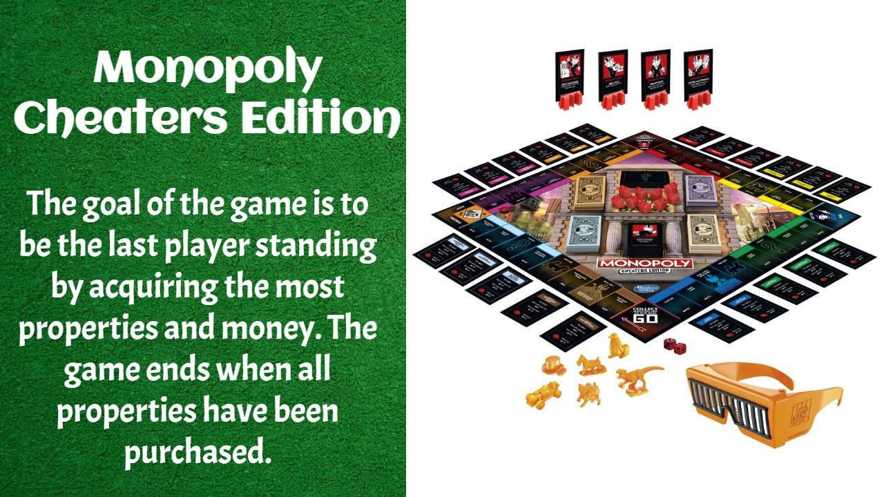 Monopoly Cheaters Edition Rules - Learning Board Games