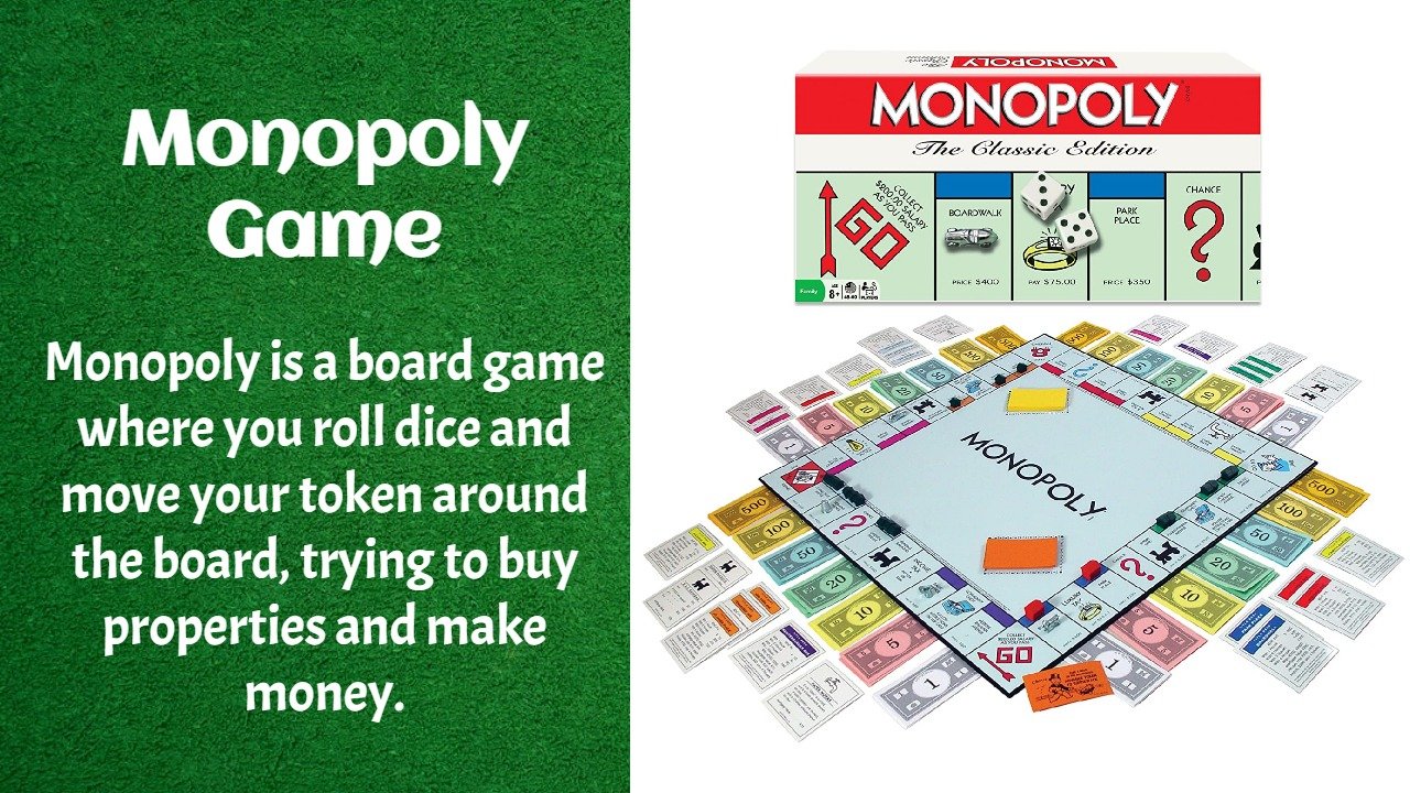 The Monopoly Board Game - Learning Board Games