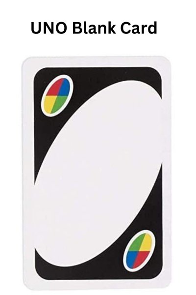 UNO Blank Card