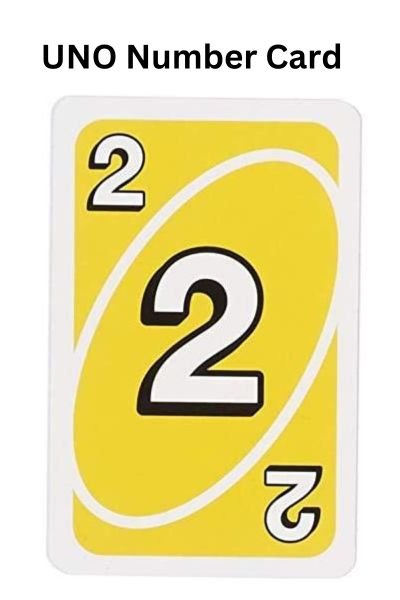 UNO Number Card