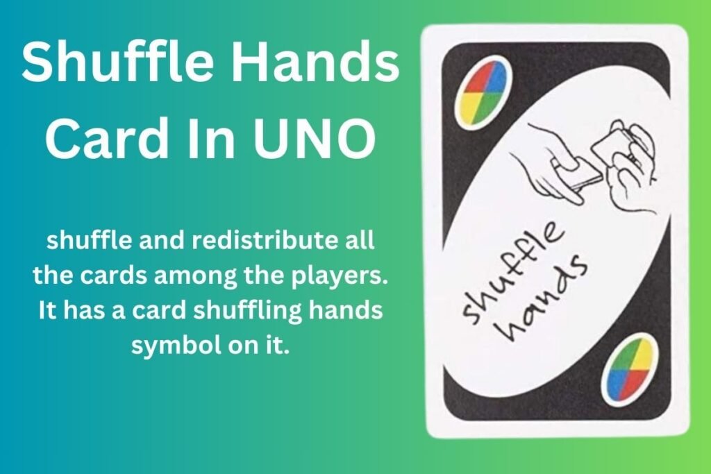 UNO Shuffle Hands Card