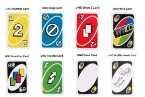 all uno cards explained with pictures