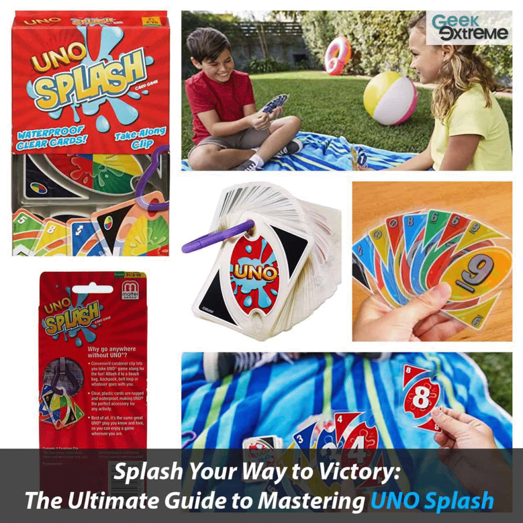 The UNO Splash Rules And Cards