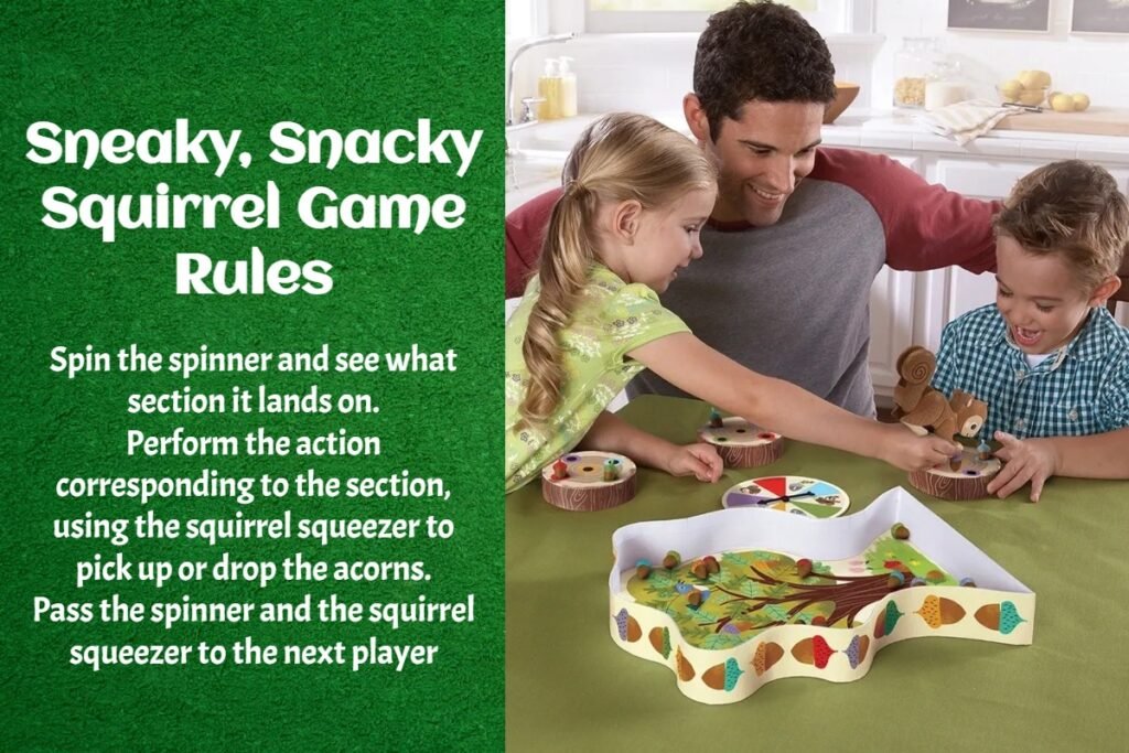 Sneaky Snacky Squirrel Game Rules