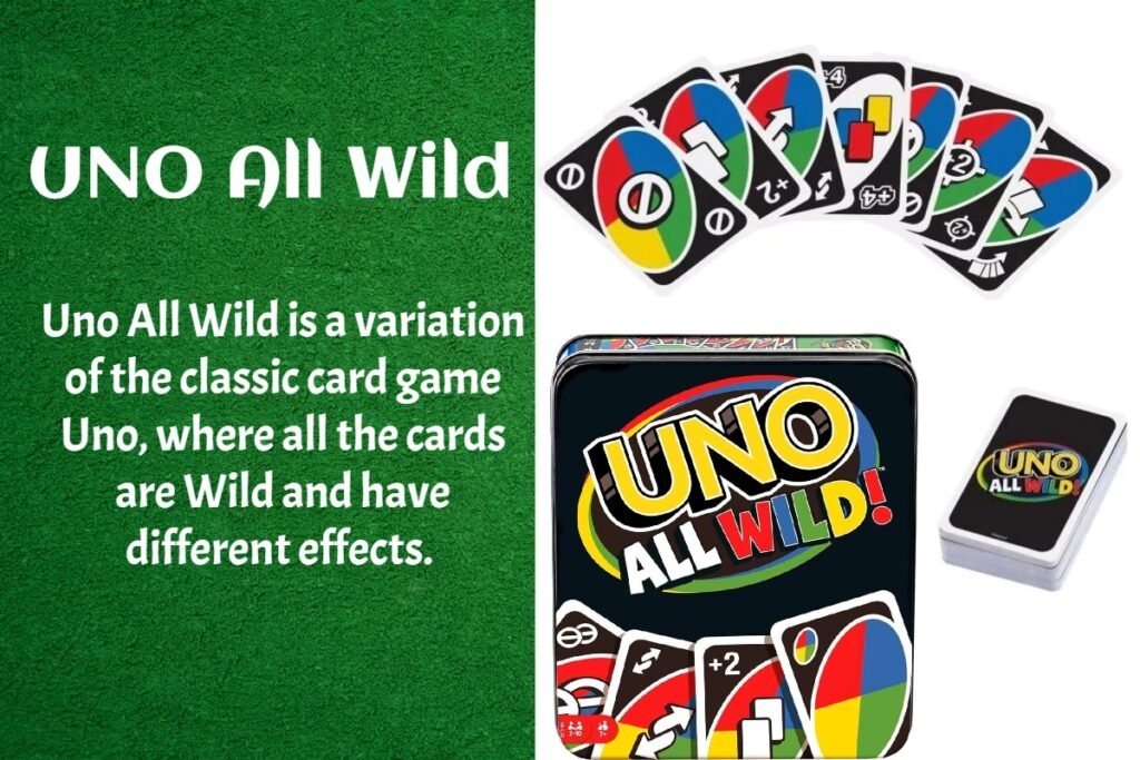 The UNO All Wild Rules And Cards (How To Play The Game)